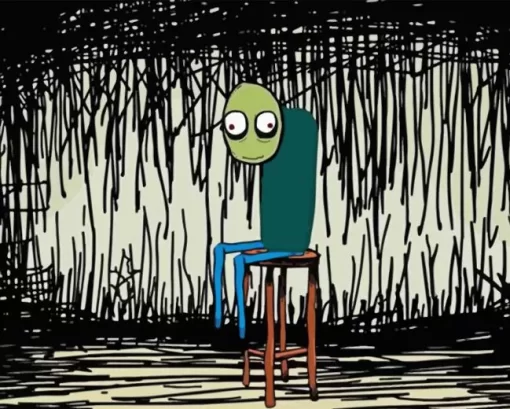 Salad Fingers Diamond Painting