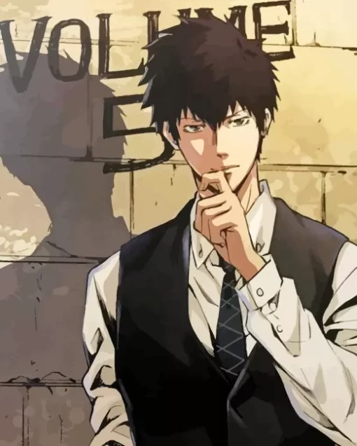 Shinya Kogami Anime Diamond Painting