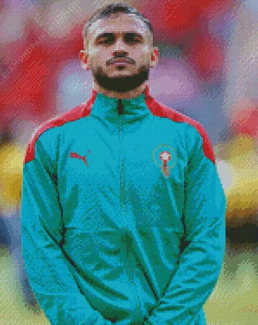 Sofiane Boufal Diamond Painting