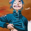 Stuart Pot 2 D Gorillaz Diamond Painting