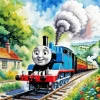 Thomas And Friends Diamond Painting