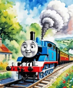 Thomas And Friends Diamond Painting