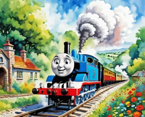 Thomas And Friends Diamond Painting