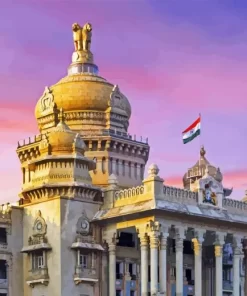 Vidhana Soudha Diamond Painting