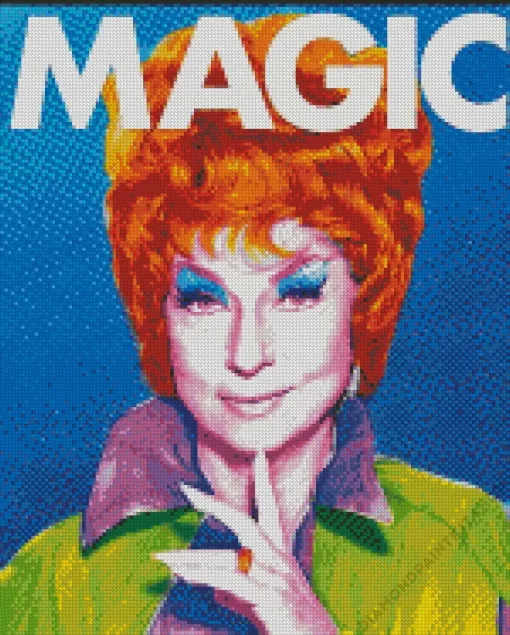 Witch Endora Diamond Painting