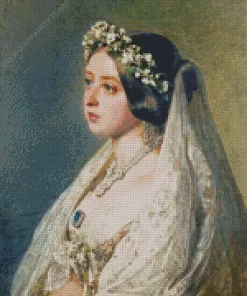 Young Queen Victoria Diamond Painting