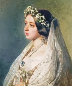 Young Queen Victoria Diamond Painting