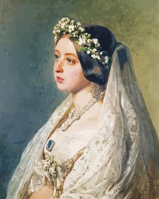 Young Queen Victoria Diamond Painting