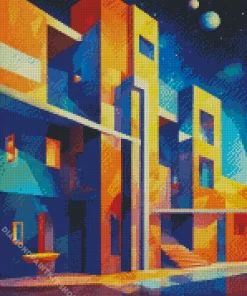 Abstract Architecture Diamond Painting