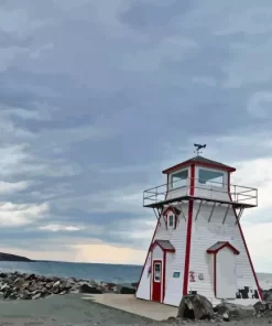 Arisaig Lighthouse Diamond Painting