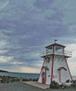 Arisaig Lighthouse Diamond Painting