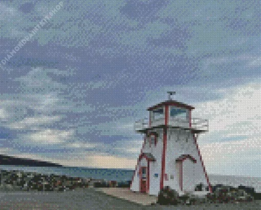 Arisaig Lighthouse Diamond Painting