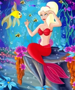 Arista The Little Mermaid Diamond Painting