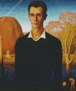 Arnold Comes Of Age By Grant Wood Diamond Painting