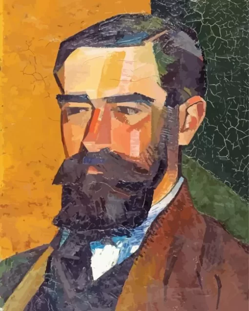 Auguste Herbin Portrait Diamond Painting