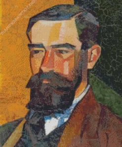 Auguste Herbin Portrait Diamond Painting