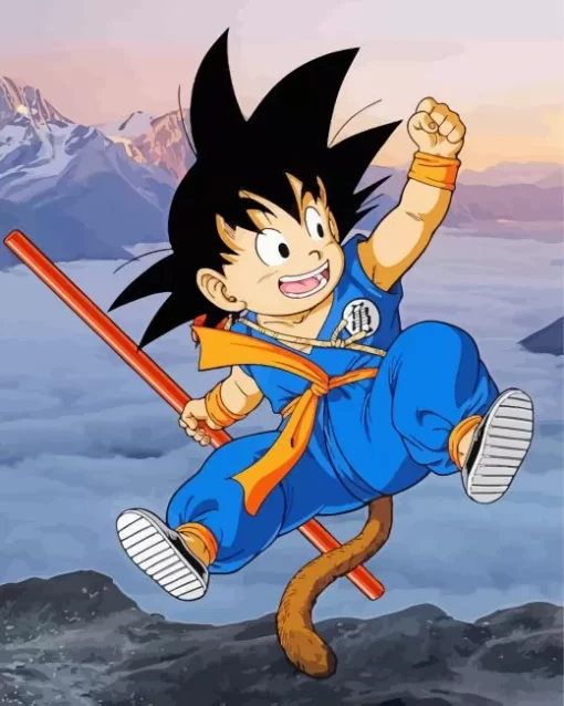 Baby Goku Diamond Painting