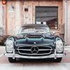 Black Vintage Mercedes Diamond Painting