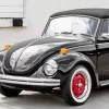 Black Vw Beetle Convertible Diamond Painting