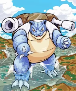 Blastoise Pokemon Go Diamond Painting