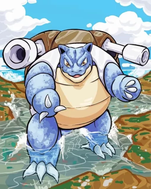 Blastoise Pokemon Go Diamond Painting