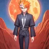 Bleach Anime Ichigo Half Hollow Diamond Painting