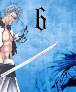 Bleach Grimmjow Diamond Painting