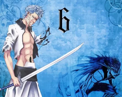 Bleach Grimmjow Diamond Painting