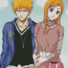 Bleach Ichigo Girlfriend Orihime Inoue Diamond Painting