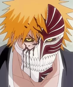 Bleach Ichigo Half Hollow Diamond Painting