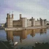 Caernarfon Castle Diamond Painting