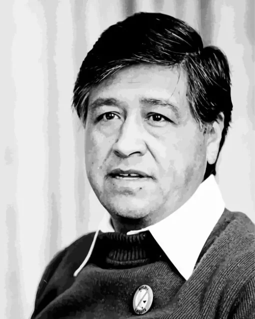 Cesar Chavez Diamond Painting