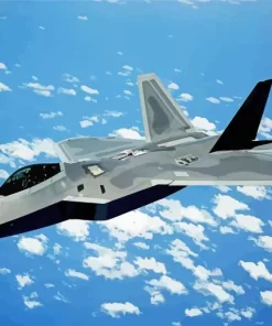 Cool F22 Raptor Diamond Painting