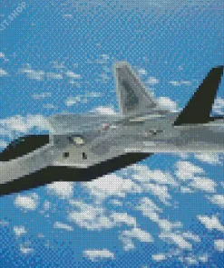 Cool F22 Raptor Diamond Painting