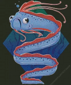 Cute Oarfish Diamond Painting