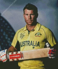 David Warner Diamond Painting