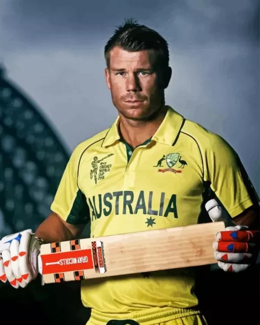 David Warner Diamond Painting