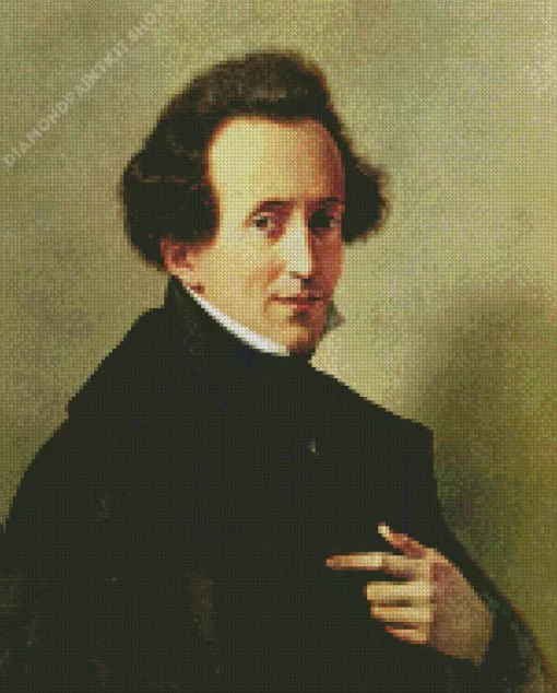 Felix Mendelssohn Diamond Painting