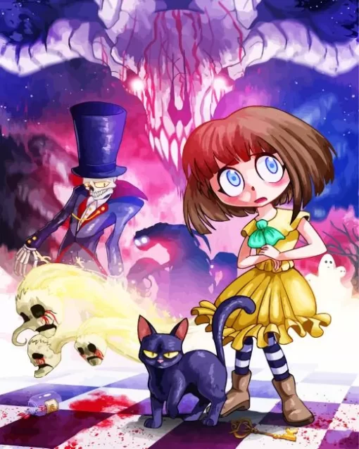 Fran Bow Diamond Painting