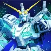 Green Unicorn Gundam Diamond Painting