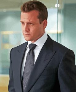 Harvey Specter Character Diamond Painting