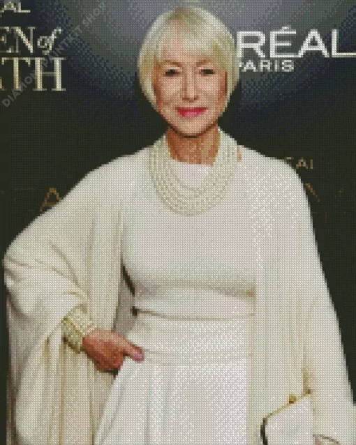 Helen Mirren Diamond Painting