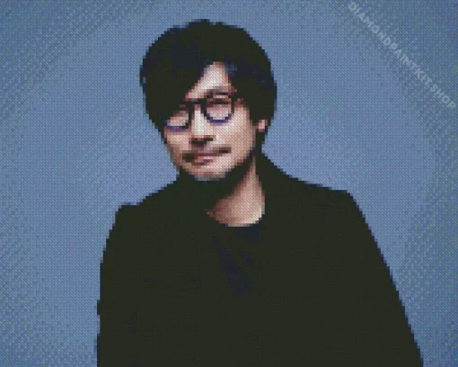 Hideo Kojima Diamond Painting