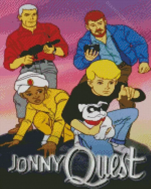 Jonny Quest Diamond Painting