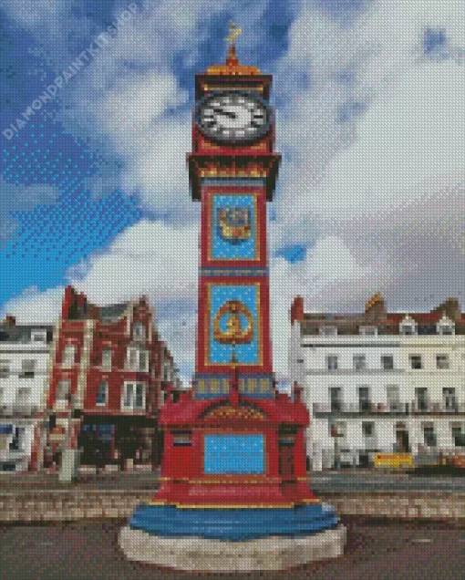 Jubilee Clock Diamond Painting