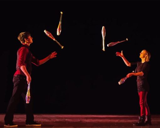 Jugglers Diamond Painting