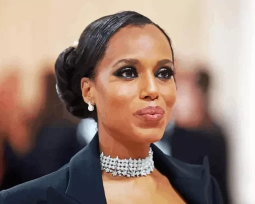 Kerry Washington Diamond Painting