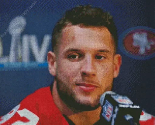 Nick Bosa Diamond Painting