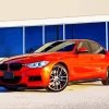 Orange Bmw 3 Diamond Painting