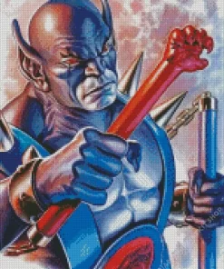 Panthro ThunderCats Warrior Diamond Painting